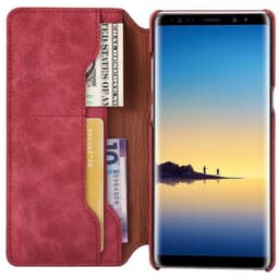 Lommebokdeksel slim Samsung Galaxy Note 8 (SM-N950F)  - RØD