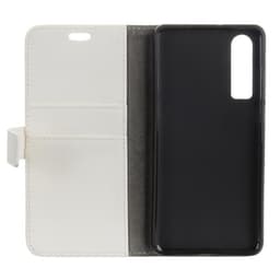 Lompakkokotelo 2-kortti Huawei P30 (ELE-L29)  - valkoinen