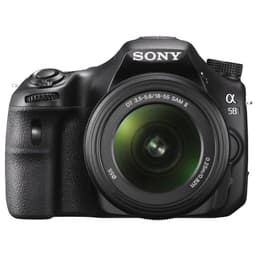 Sony SLT-A58 spejlreflekskamera + 18-55 mm objektiv