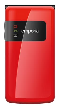 Emporia Flip Basic mobiltelefon - rød