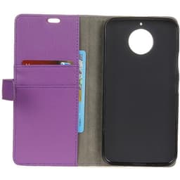 Lompakkokotelo 2-kortti Motorola Moto G5s Plus (XT1805)  - violetti