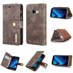 Lompakkokotelo DG-Ming 2i1 Samsung Galaxy A7 2017 (SM-A720F)  - harmaa