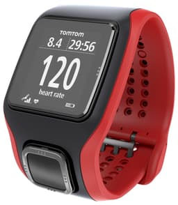 TomTom Multi-Sport Cardio sportsklokke (sort/rød)