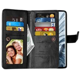 Dobbeltflip Flexi 9-kort Xiaomi Mi Note 10  - Svart