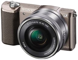 Sony Alpha A5100 kamera m/16-50 mm objektiv (titan)