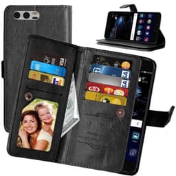 Dobbeltflip Flexi 9-kort Huawei P10 (VTR-L29)  - Svart