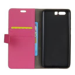 Lompakkokotelo 2-kortti Huawei Honor 9 (STF-L09)  - pinkki