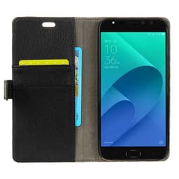 Lompakkokotelo 2-kortti Asus Zenfone 4 Selfie Pro (ZD552KL)  - musta
