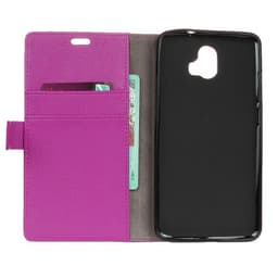 Lompakkokotelo 2-kortti ZTE Blade V8 Pro  - violetti