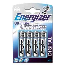 Energizer Ultra Lithium AA batterier 4-pack
