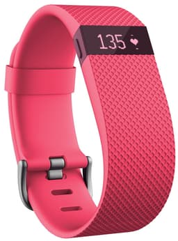 Fitbit Charge HR aktivitetsur - stor - pink