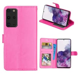 Lompakkokotelo 3-kortti Samsung Galaxy S20 Plus (SM-G986F)  - pinkki