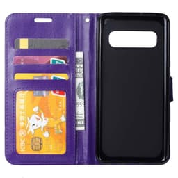 Lommebokdeksel 3-kort Samsung Galaxy S10 Plus (SM-G975F)  - lilla