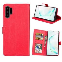 Lommebokdeksel 3-kort Samsung Galaxy Note 10 Plus (SM-N975F)  - RØD