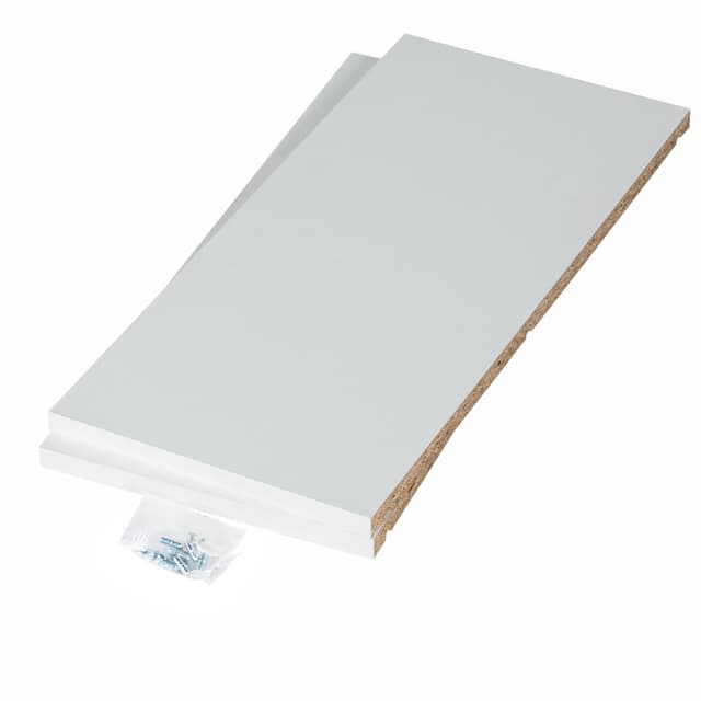 Epoq Hylle 30x58 2 stk. (melamin hvit)