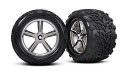 TRX-5374 Revo Gemini tires and rims 2pcs 14mm hex