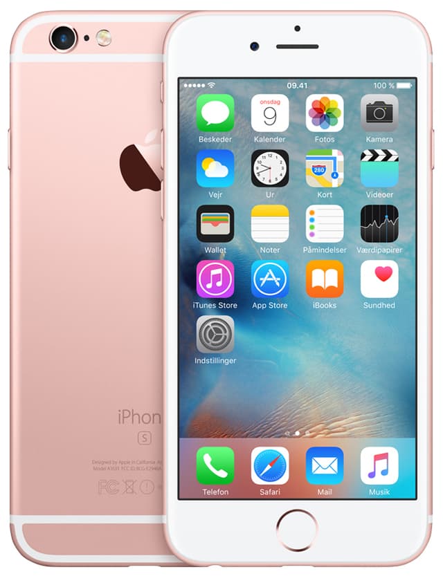 iPhone 6s 128 GB - rosa guld - Elgiganten