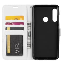 Mobilplånbok 3-kort Samsung Galaxy A20e (SM-A202F)  - Vit