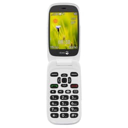 Doro 6526 mobiltelefon (stål/hvit)