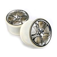 TRX-5172X Wheels, SS (split spoke) 3.8 (chrome)