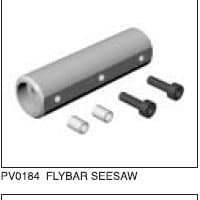PV0184 Flybar Seesaw w/Bearings Raptor 60+90