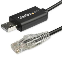 StarTech.com 1,8 m Cisco USB-konsolkabel - USB till RJ45, 1,8 m, RJ-45