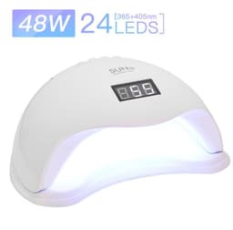 LED-lys for neglegel - 48W - Hvit