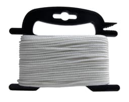 Kakelsnöre 3 mm 20 m vit
