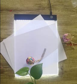 LED tegnebrett A4 lysbord Lysboks for sporing med USB