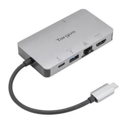 Targus DOCK419, Langallinen, USB 3.2 Gen 1 (3.1 Gen 1) Type-C, 100 W, 10,100,1000 Mbit/s, 10BASE-T,100BASE-TX,1000BASE-T, IEEE 802.3,IEEE 802.3ab,IEEE 802.3u