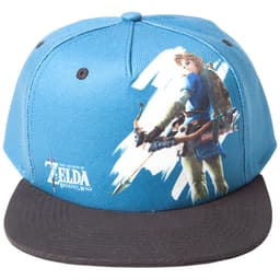 The Legend of Zelda: Breath of the Wild blue snapback cap