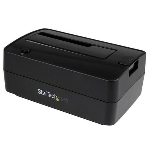 StarTech.com SDOCKU313E, HDD, SSD, SATA, Serial ATA II, Serial ATA III, 2.5,3.5", 6 TB, USB 3.2 Gen 2 (3.1 Gen 2) Type-B, 10 Gbit/s