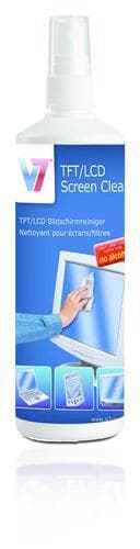 V7 VCL1620, Laitteiden puhdistuspumppupullosuihke, LCD/TFT/Plasma, 250 ml, Valkoinen