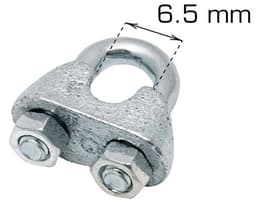 Vajerklämma - 6,5 mm