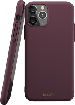 Nudient iPhone 11 Pro Max deksel (sangria red)