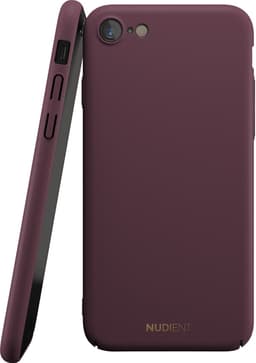Nudient iPhone 6/7/8/SE Gen. 2 deksel (sangria red)