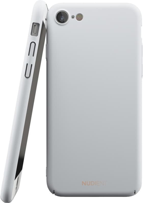 Nudient iPhone 6/7/8/SE Gen. 2 deksel (pearl grey)