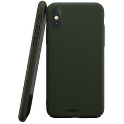 Nudient iPhone Xs cover (kongegrøn)