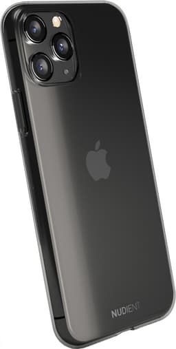 Nudient iPhone 11 Pro deksel (sort gjennomsiktig)
