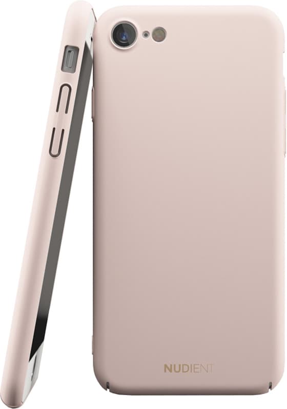 Nudient iPhone 6/7/8/SE Gen. 2 deksel (candy pink)