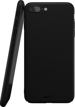 Nudient iPhone 8/7/6 Plus suojakuori (Stealth Black)