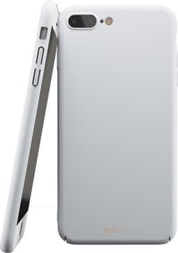 Nudient iPhone 8/7/6 Plus deksel (pearl grey)