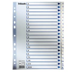 ESSELTE Register PP A4/A-Å Vit