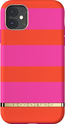 Richmond & Finch iPhone 11 deksel (magenta stripe)