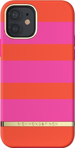 Richmond & Finch iPhone 12 Pro fodral (magenta stripe)