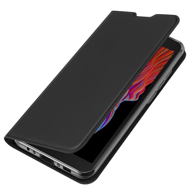 Samsung Galaxy Xcover 5 DUX DUCIS Skin Pro Series Telineen Kääntökotelo - Musta