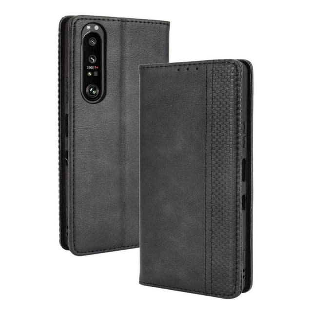 Sony Xperia 1 III Plånboksfodral Svart