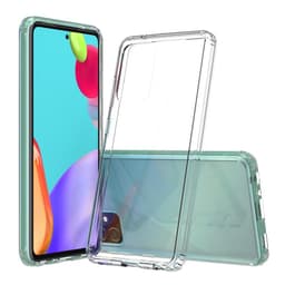 Til Samsung Galaxy A52 5G Klar Akryl+TPU Bagtaske