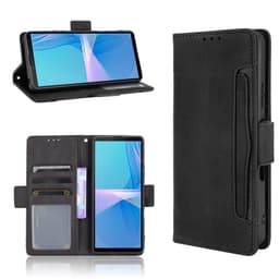 Sony Xperia 10 III Plånboksfodral  - Svart