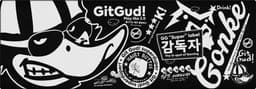 GitGud! Busy Day musematte (størrelse: XXL)